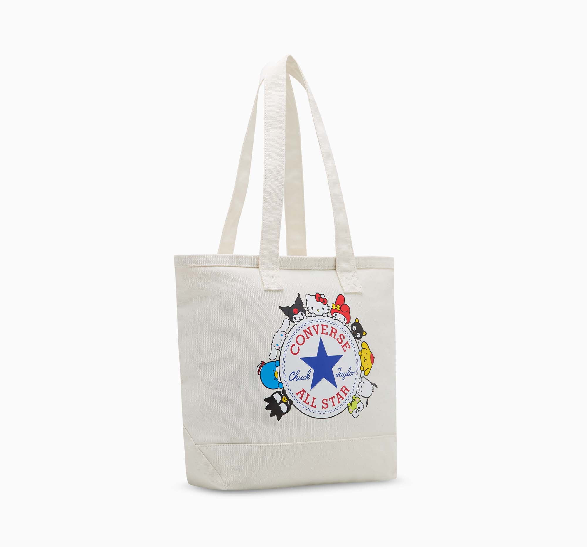 Converse x Hello Kitty and Friends Canvas Tote Bag (White) - Image 4