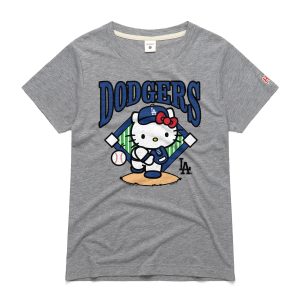 Hello Kitty x Los Angeles Dodgers First Pitch Tee (Womens)
