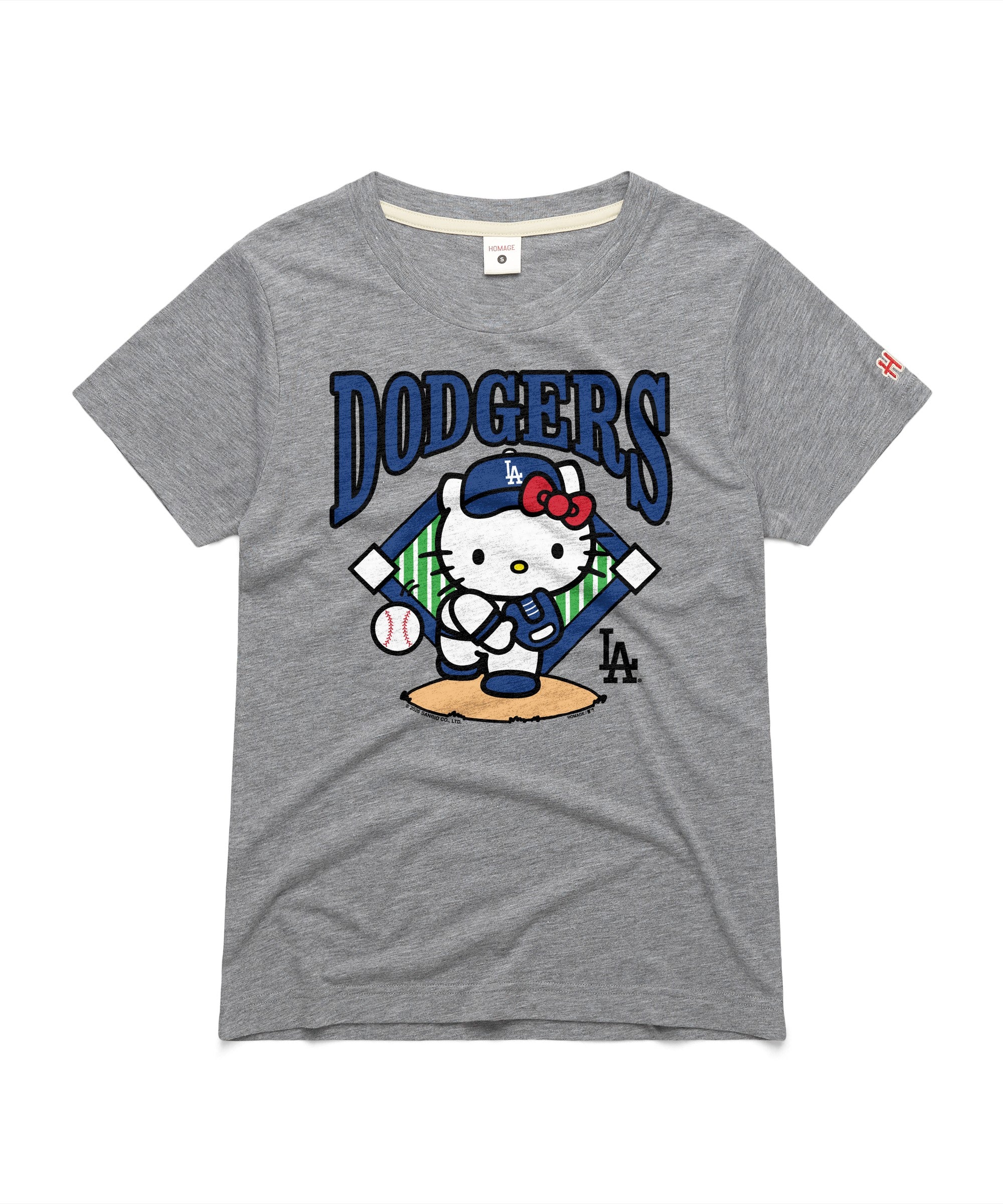 Hello Kitty x Los Angeles Dodgers First Pitch Tee (Womens) - Image 2
