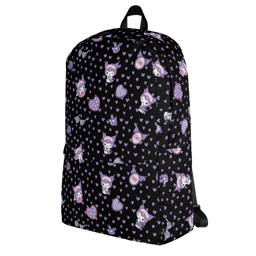Kuromi Sleepover All-Over Print Backpack - Image 4