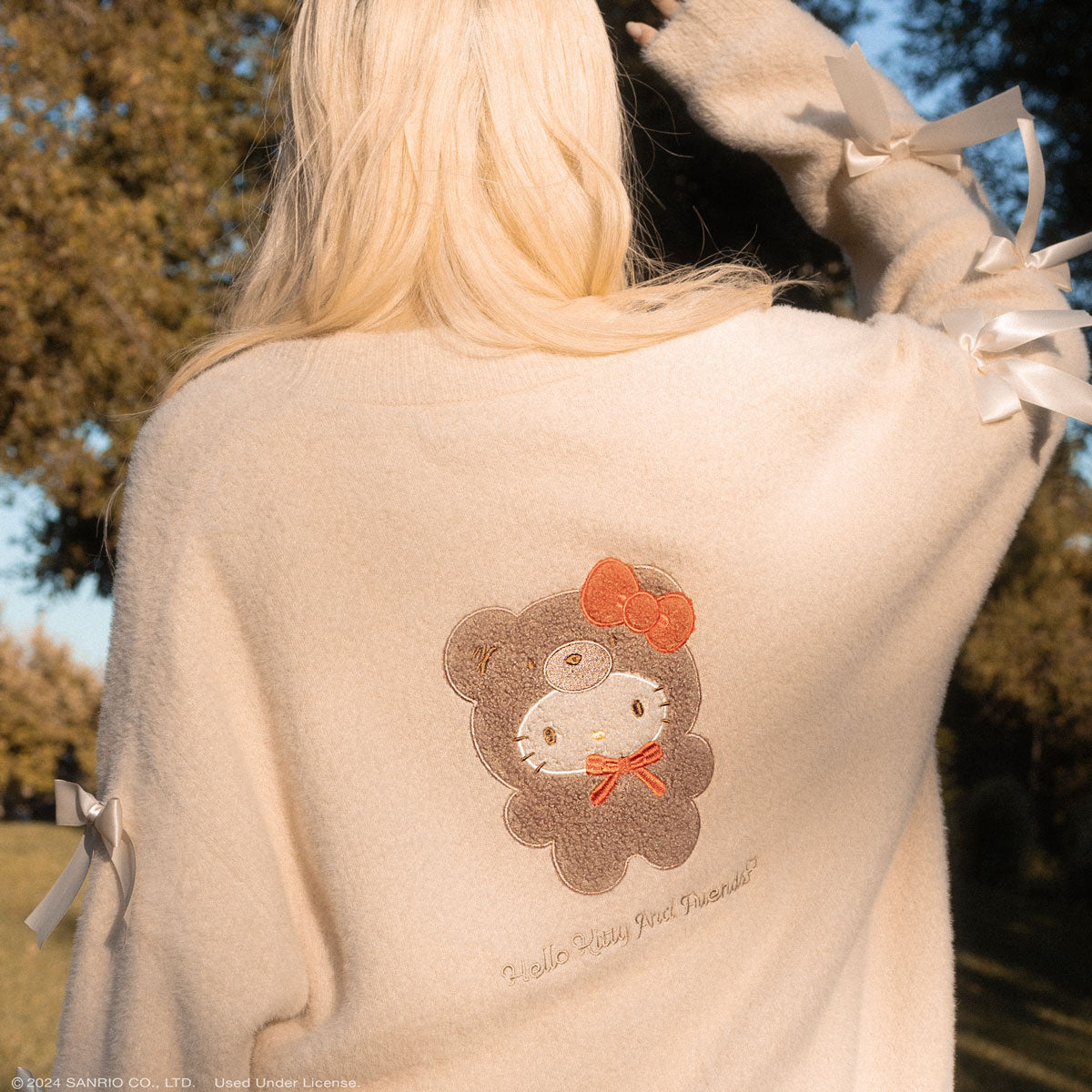 Hello Kitty Cozy Kuma JapanLA Cardigan - Image 2