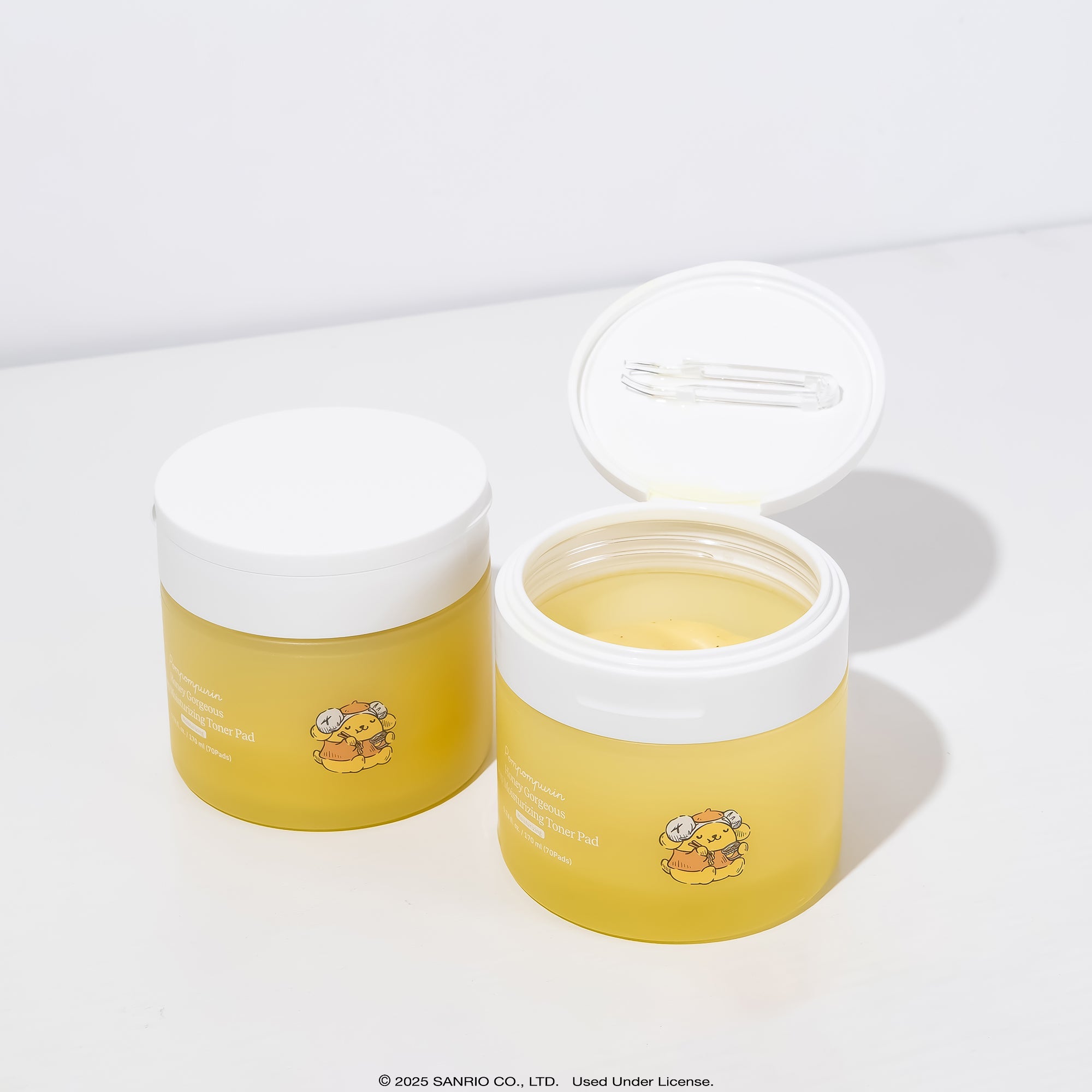 Pompompurin x ByUR Honey Gorgeous Keep Moisturizing Toner Pad (Sanrio K-Spa Edition) - Image 3