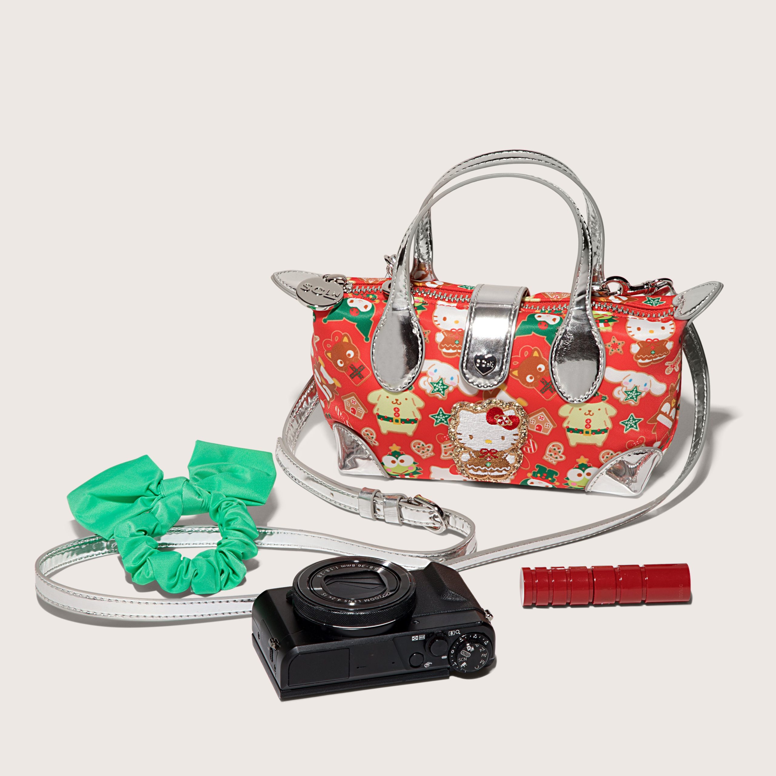 Hello Kitty and Friends x Stoney Clover Lane Holiday Pouchette Crossbody Bag - Image 2