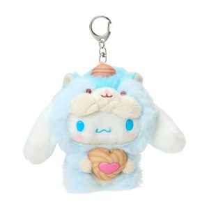 Cinnamoroll Plush Mascot Keychain (Fluffy Squirrel Series)