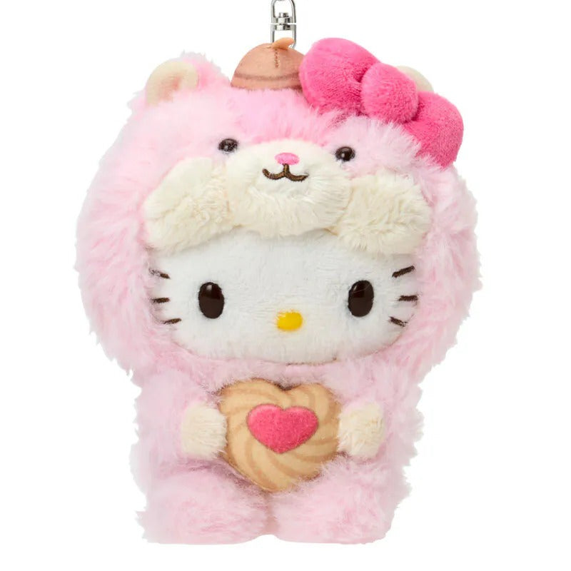 Hello Kitty Plush Mascot Keychain (Fluffy Squirrel Series) - Image 4