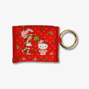 Hello Kitty and Friends x Sonix Strawberry Shortcake Ear Bud Pouch