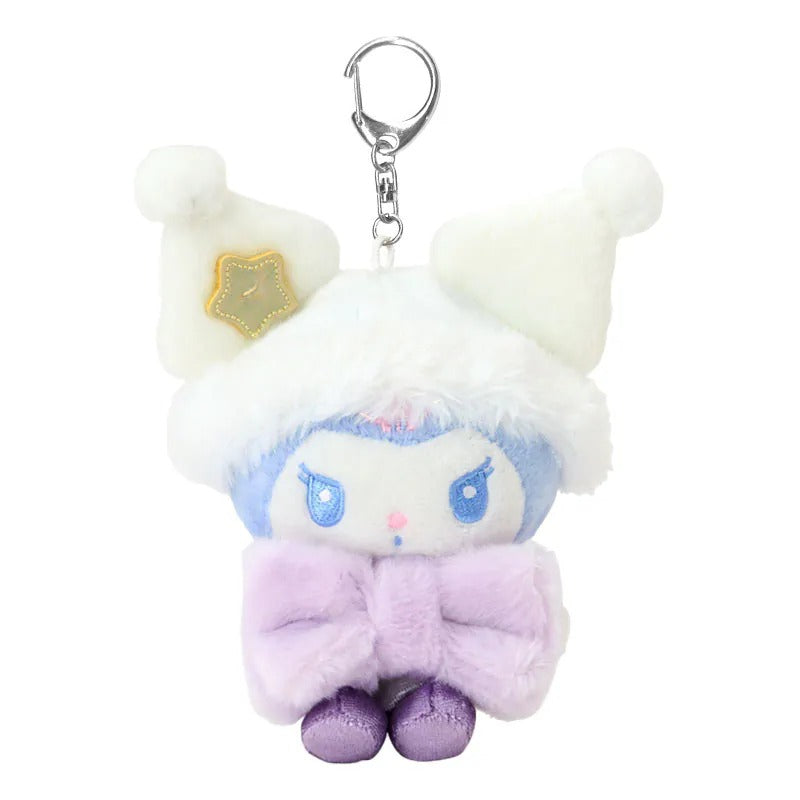 Kuromi Plush Mascot Keychain (Twinkle Series)
