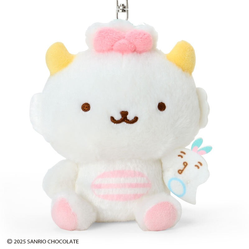 Gaopowerroo & Piyo Plush Mascot Keychain (Omelette Rice Series) - Image 2