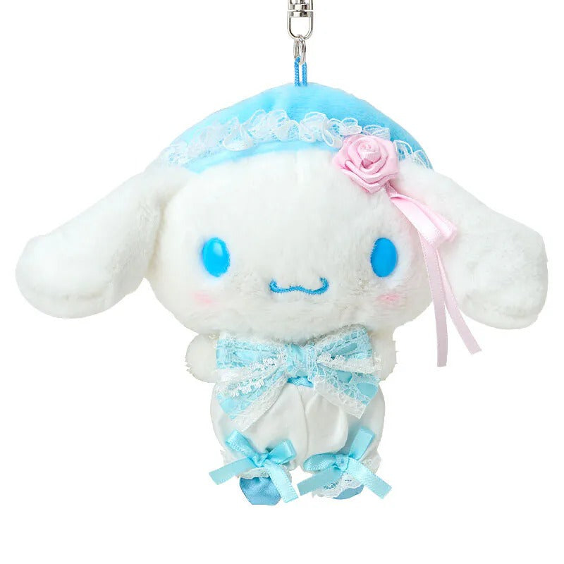 Cinnamoroll Plush Mascot Keychain (Lace and Frills Series) - Image 2