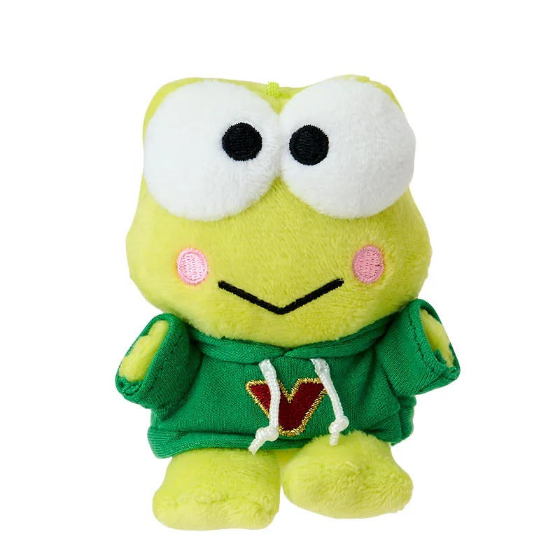 Keroppi Plush Mascot Keychain (All Together Hapidanbui Design Series) - Image 3