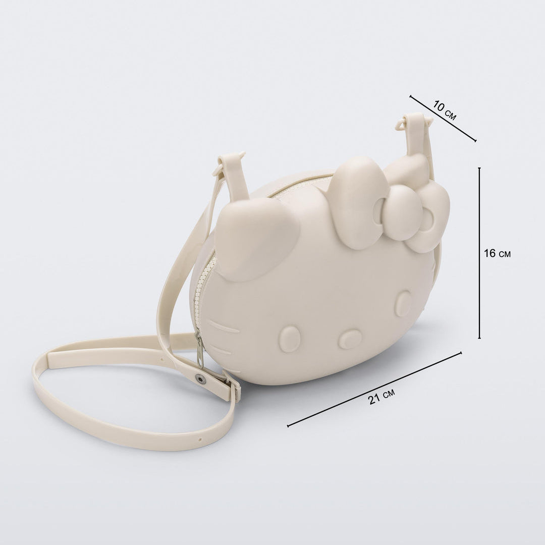 Hello Kitty x Melissa 3D Figural Shoulder Cute Bag (Beige) - Image 6