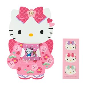 Hello Kitty Enclosure Envelope 6-pc Set (Pink Kimono)