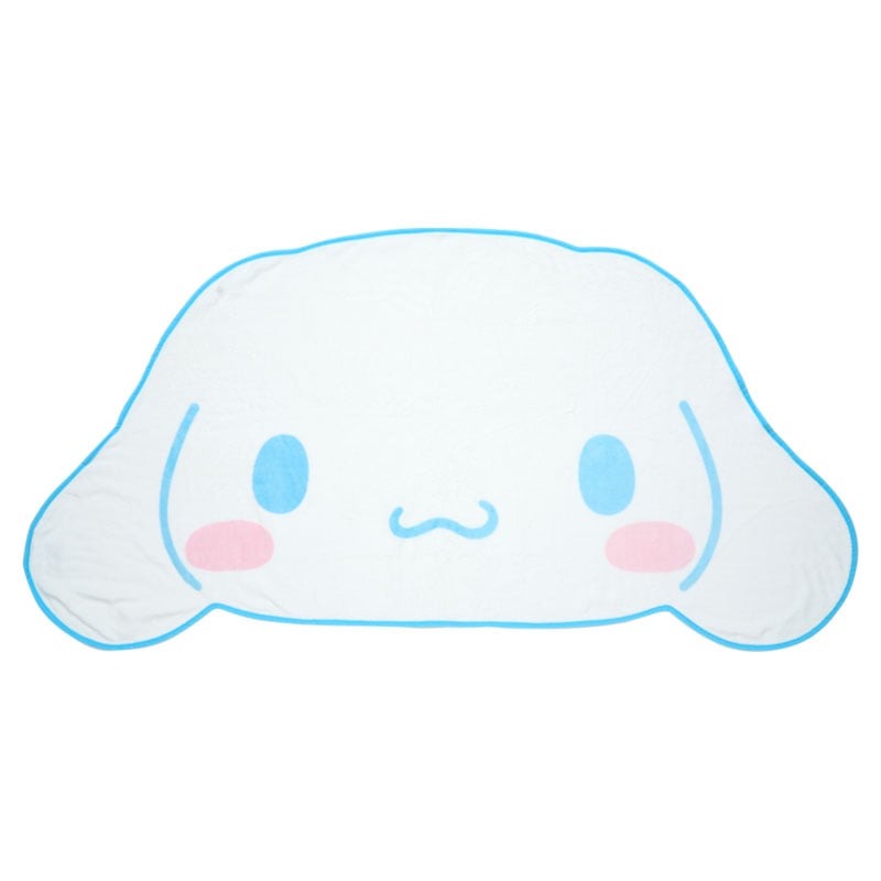 Cinnamoroll Face-Shaped Throw Blanket