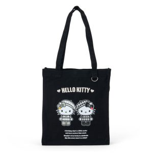 Hello Kitty Tote Bag (Monochrome Birthday Twins Series)