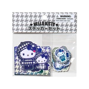 Hello Kitty 24-pc Sticker Pack (Monochrome Birthday Twins Series)