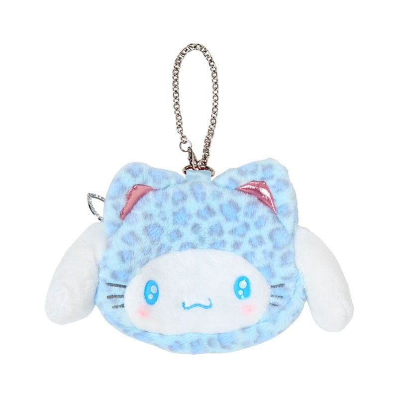 Cinnamoroll Plush Mini Pouch (Leopard Cat Series)