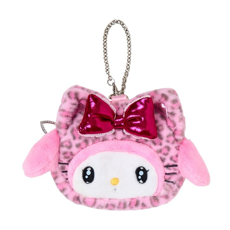 My Melody Plush Mini Pouch (Leopard Cat Series)