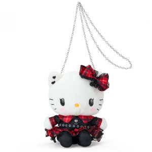 Hello Kitty Plush Crossbody Bag (Rock 'n' Check Series)