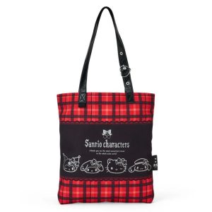 Sanrio Characters Tote Bag (Rock 'n' Check Series)