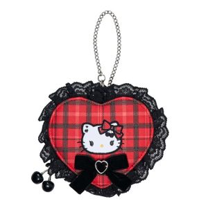 Hello Kitty Mini Pouch Charm (Rock 'n' Check Series)