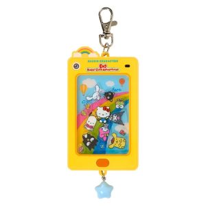 Hello Kitty and Friends Interactive Smartphone-shaped Bag Charm (Yellow)