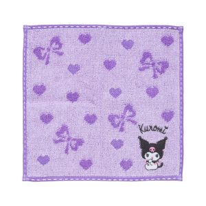 Kuromi Petit Wash Towel (Strike A Pose Series)