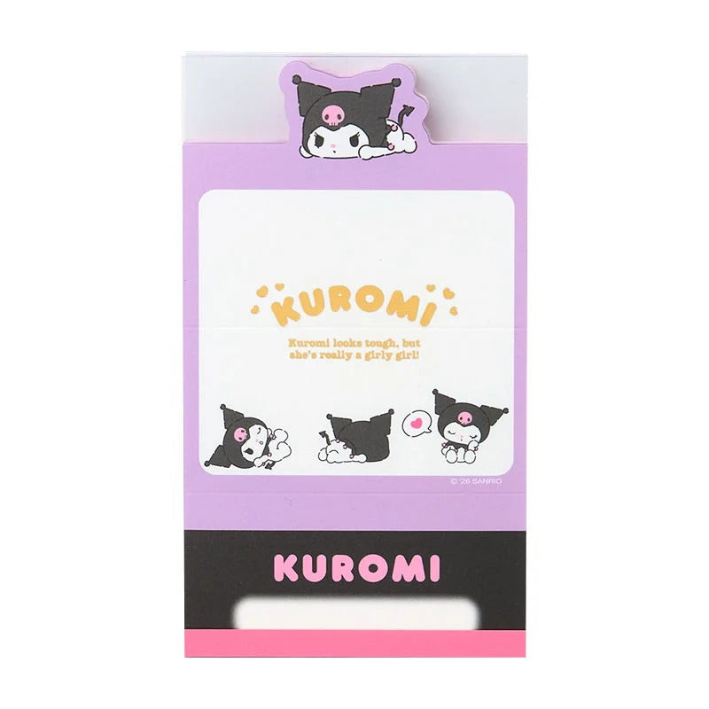 Kuromi Mini Notes Memo Pad (Strike A Pose Series)