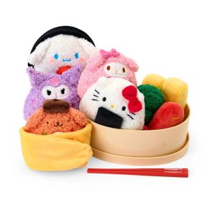 Sanrio Characters Bento Box Plush Set