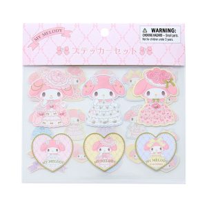 My Melody 24-pc Sticker Set (Lady My Melody Series)