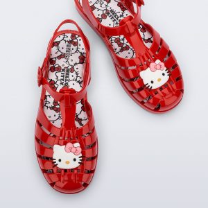 Hello Kitty x Melissa Possession Jelly Sandal (Red)