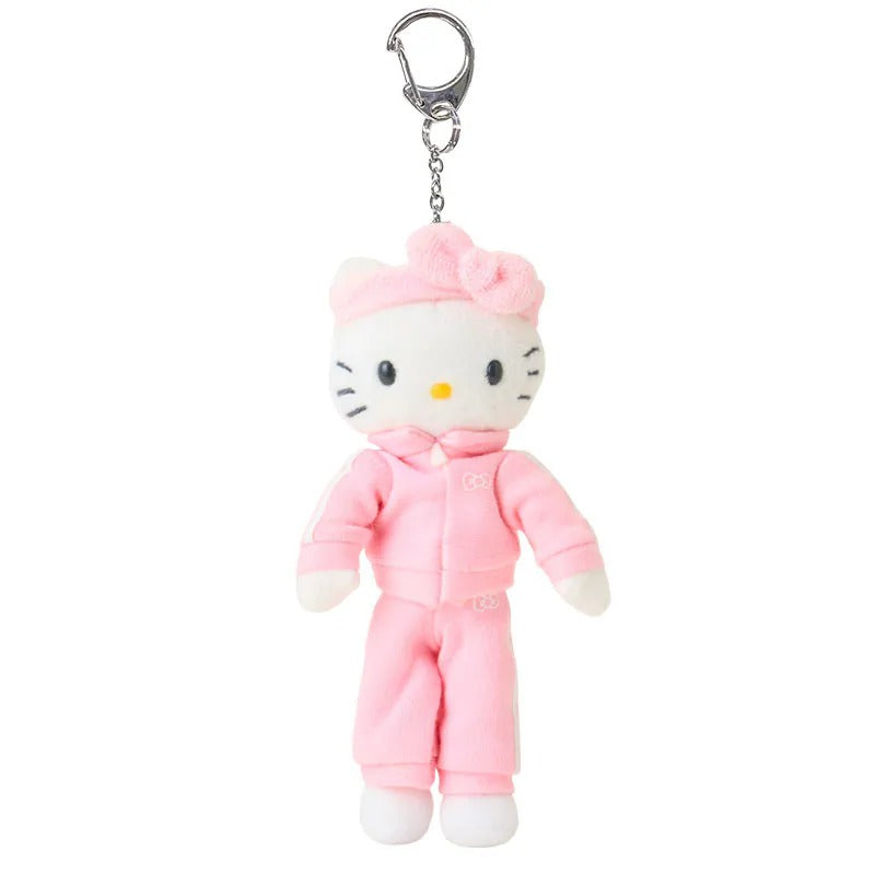 Hello Kitty Sporty Plush Mascot Keychain (Sanrio Closet Collection)