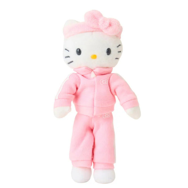 Hello Kitty Sporty Plush Mascot Keychain (Sanrio Closet Collection) - Image 3