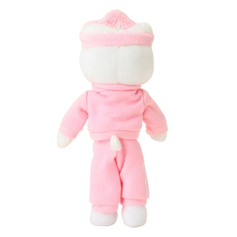 Hello Kitty Sporty Plush Mascot Keychain (Sanrio Closet Collection) - Image 4