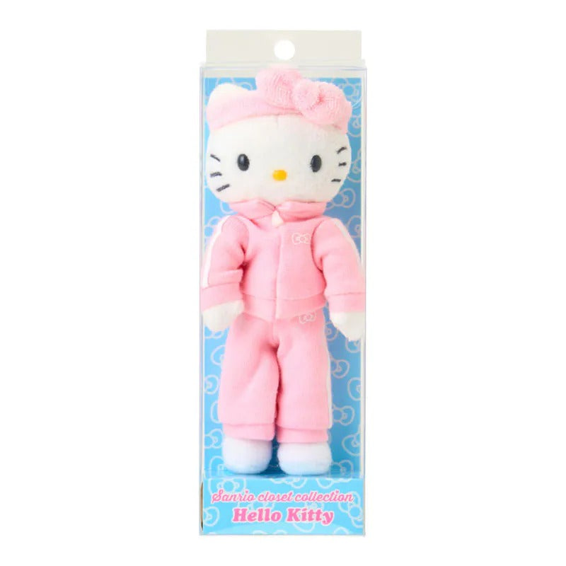 Hello Kitty Sporty Plush Mascot Keychain (Sanrio Closet Collection) - Image 2