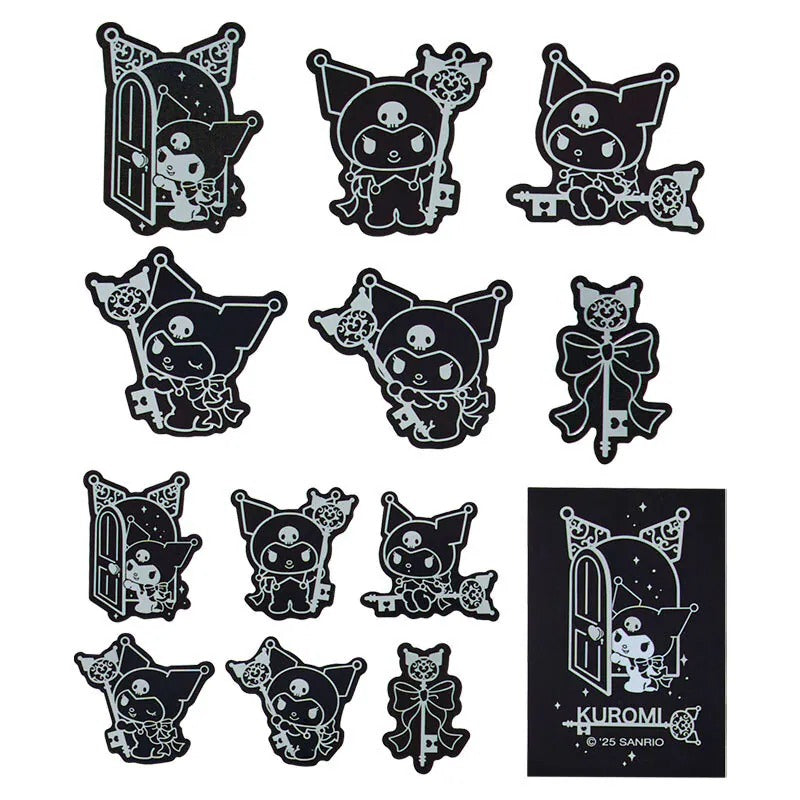 Kuromi 13-pc Sticker Pack (20th Anniv. Special Key Series) - Image 2