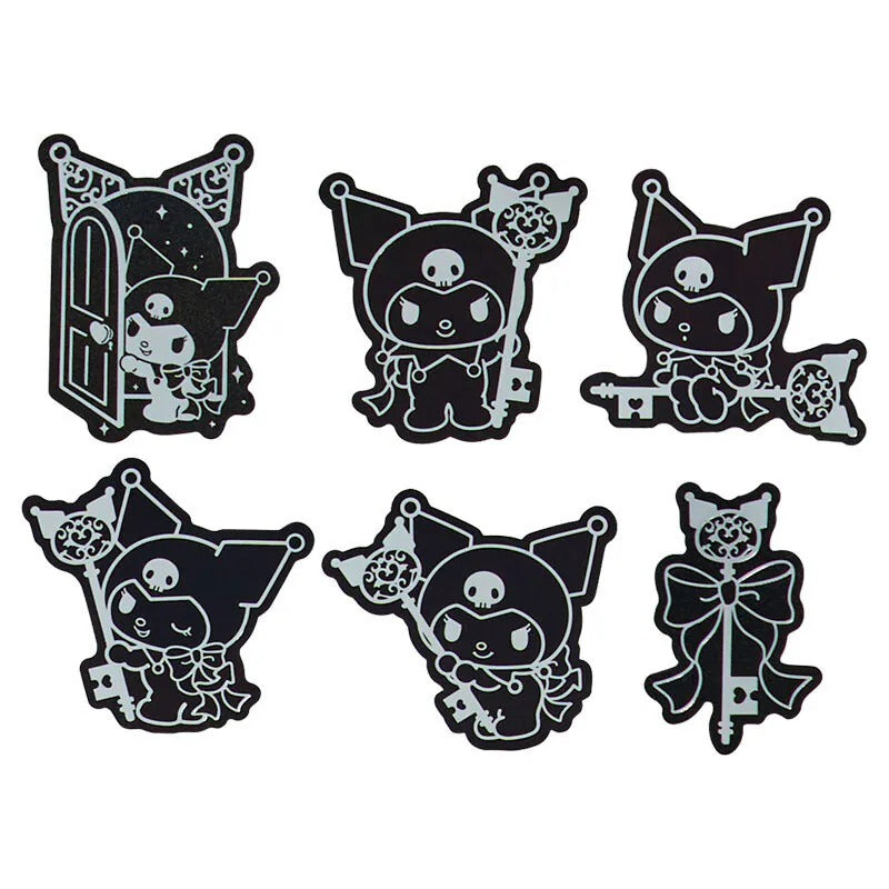 Kuromi 13-pc Sticker Pack (20th Anniv. Special Key Series) - Image 3