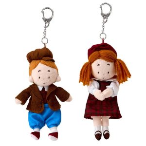 The Vaudeville Duo Plush Mascot Keychain (Friendly Pair Series)