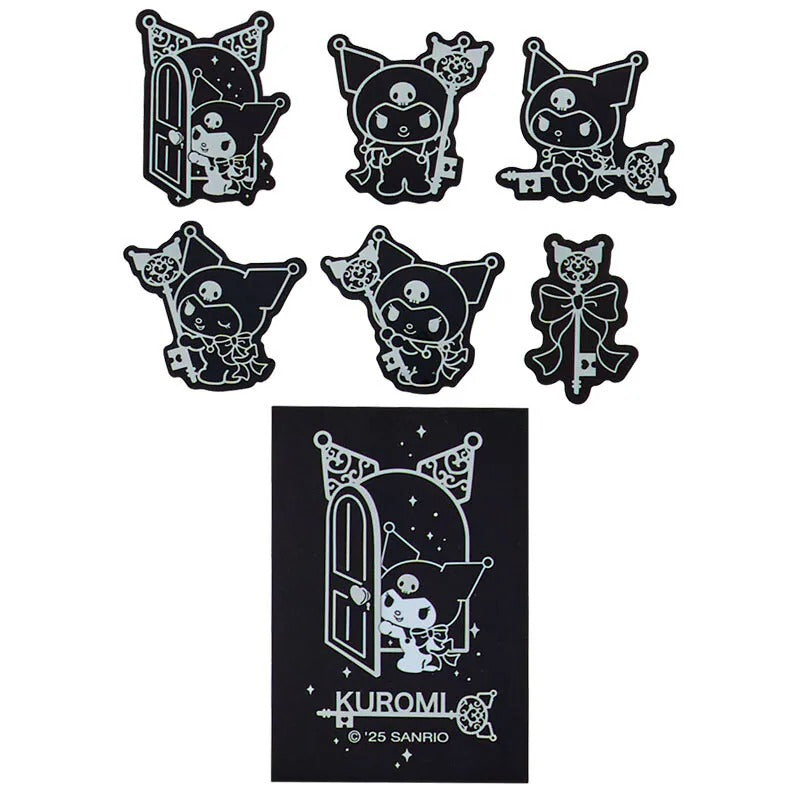 Kuromi 13-pc Sticker Pack (20th Anniv. Special Key Series) - Image 4