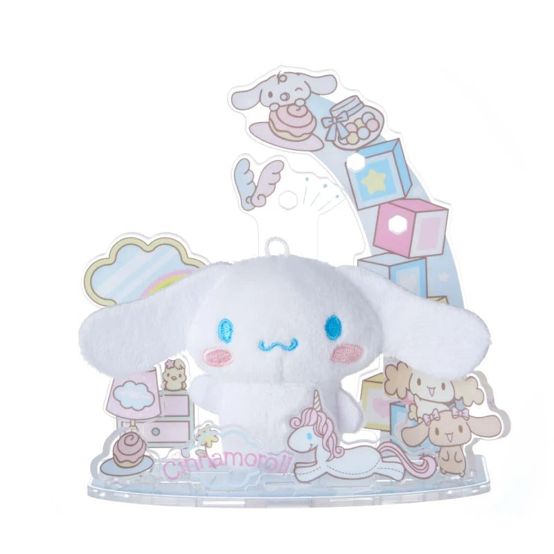 Cinnamoroll Mini Plush & Acrylic Stand Set (Nuikatsu Plushie Life Series) - Image 4