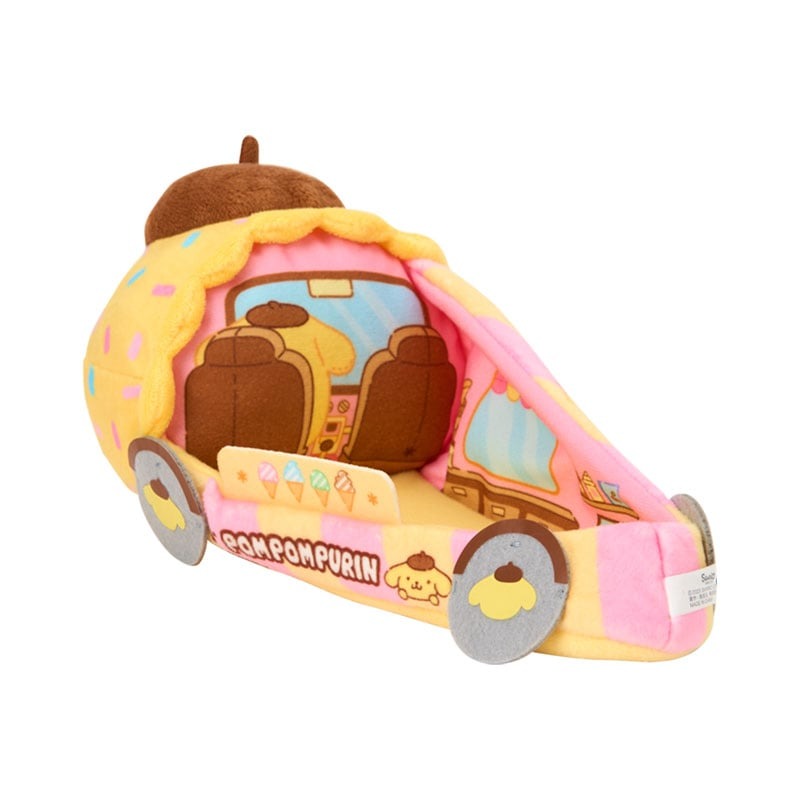 Pompompurin Soft Food Truck Playset (Hello Kitty and Friends Supercute Adventures Series)
