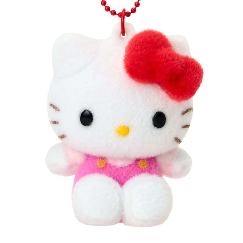 Hello Kitty Classic Flocked Keychain Mascot - Image 3