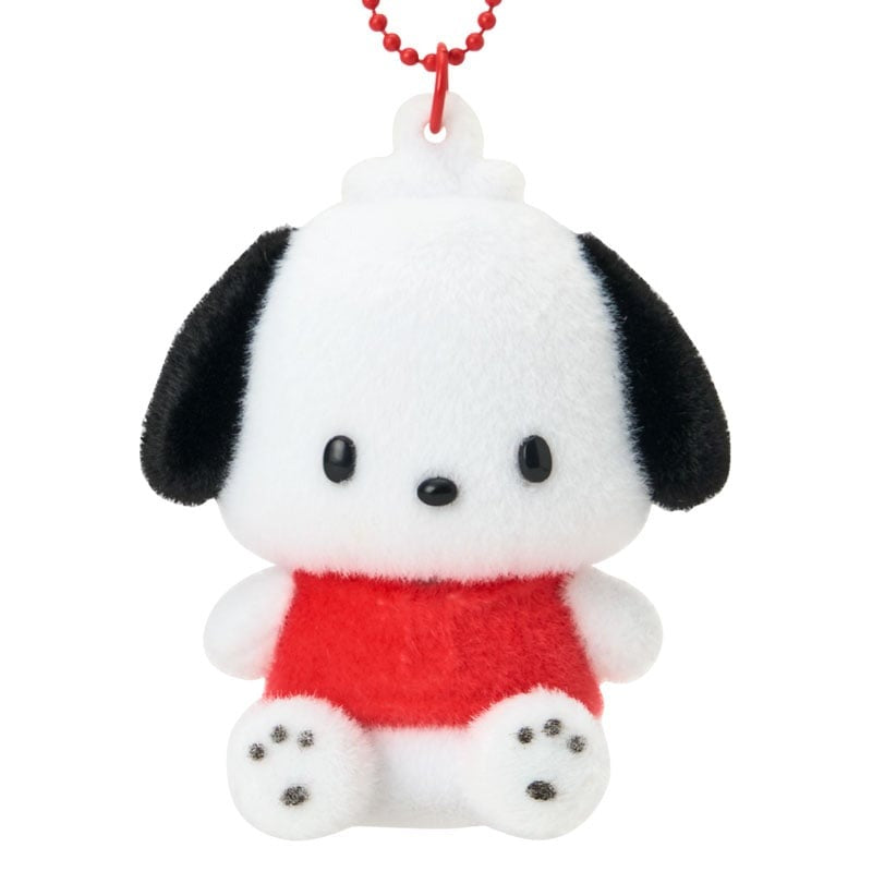 Pochacco Classic Flocked Keychain Mascot - Image 2