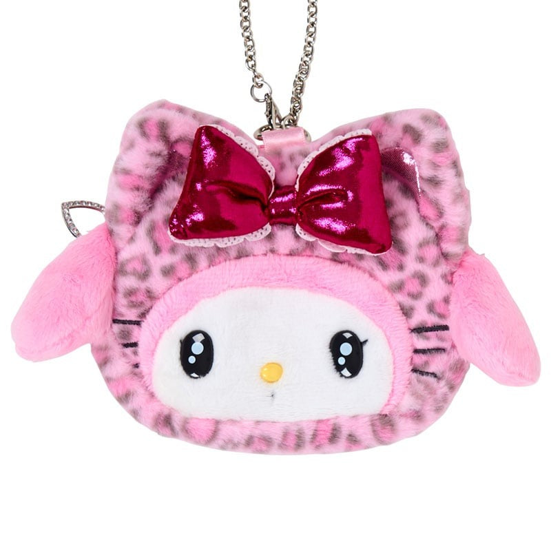 My Melody Plush Mini Pouch (Leopard Cat Series) - Image 3