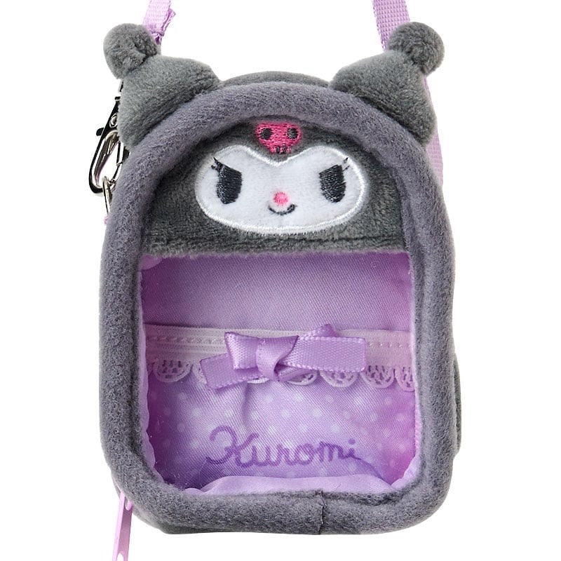 Kuromi Plush Carrying Case (Pitatto Friends Series) - Image 2