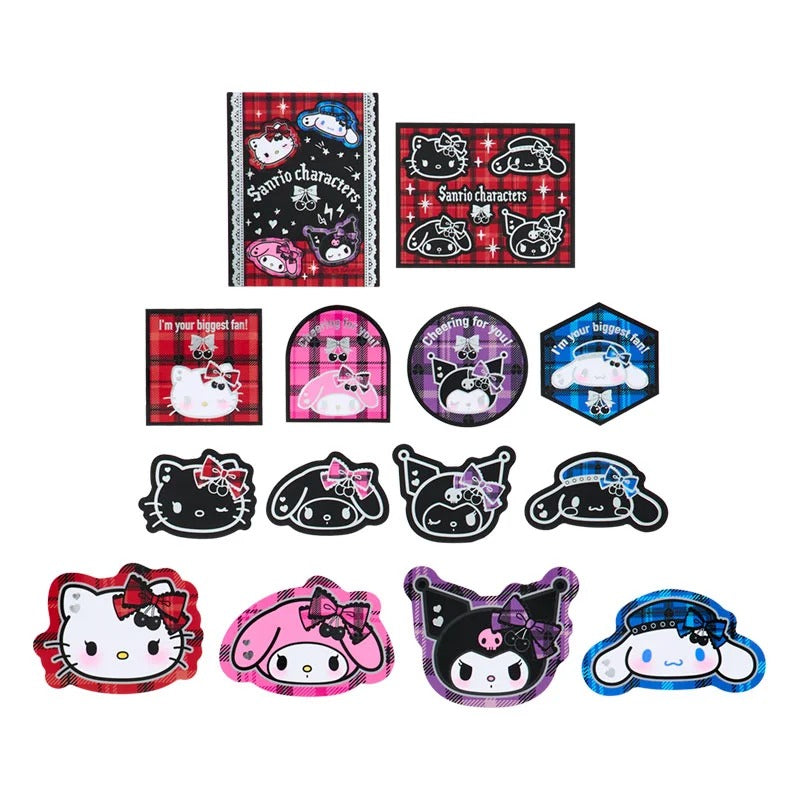 Sanrio Characters 28-pc Sticker Pack (Rock 'n' Check Series) - Image 2