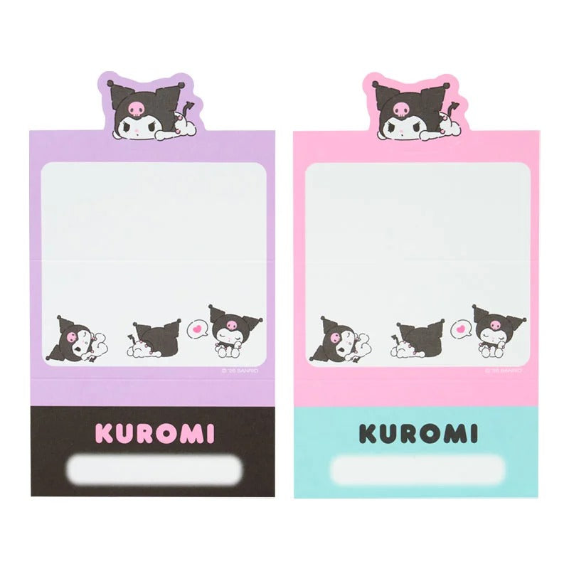 Kuromi Mini Notes Memo Pad (Strike A Pose Series) - Image 2