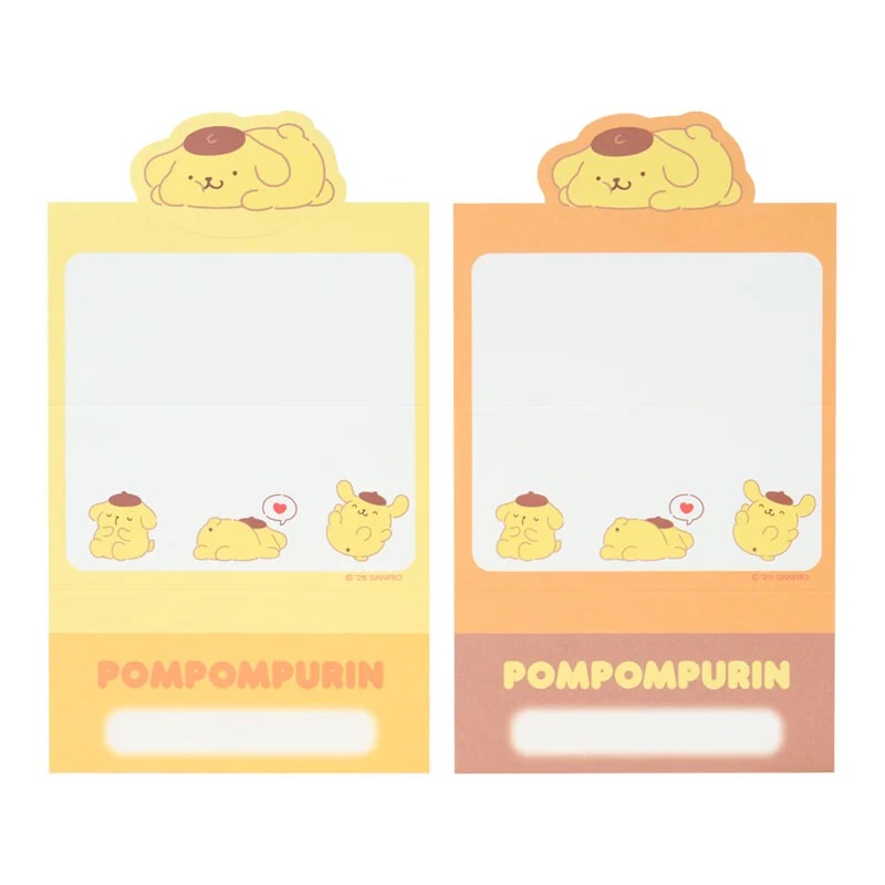 Pompompurin Mini Notes Memo Pad (Strike A Pose Series) - Image 2