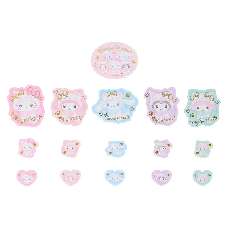 Sanrio Characters 26-pc Sticker Pack (Milky Kitten Series) - Image 2
