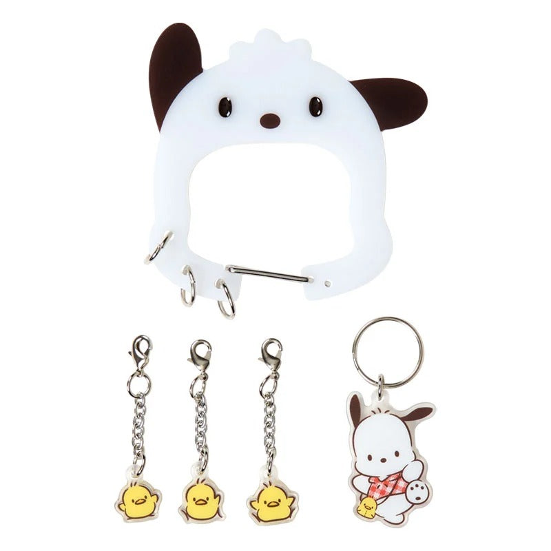 Pochacco Keychain Carabiner (I Love Pi-Chans Series) - Image 2