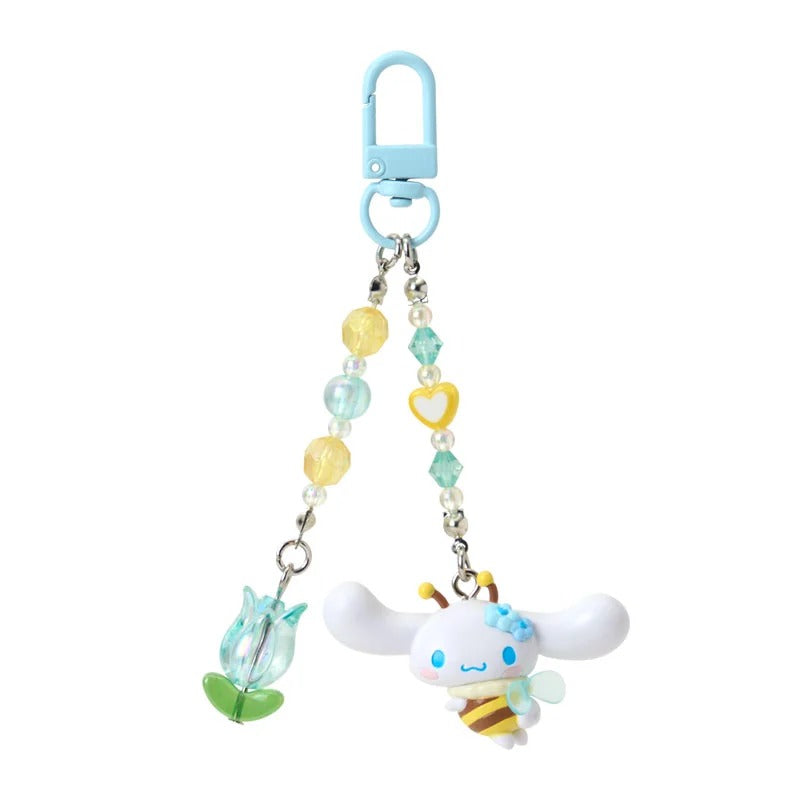 Cinnamoroll Beaded Bag Charm (Sweet As Can Bee Series)